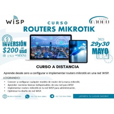 Curso  a distancia: "Routers Mikrotik"